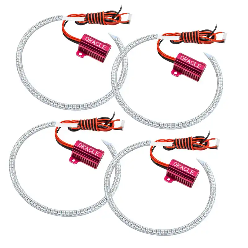 Oracle 98-04 BMW E46 LED Headlight Halo Kit - Red