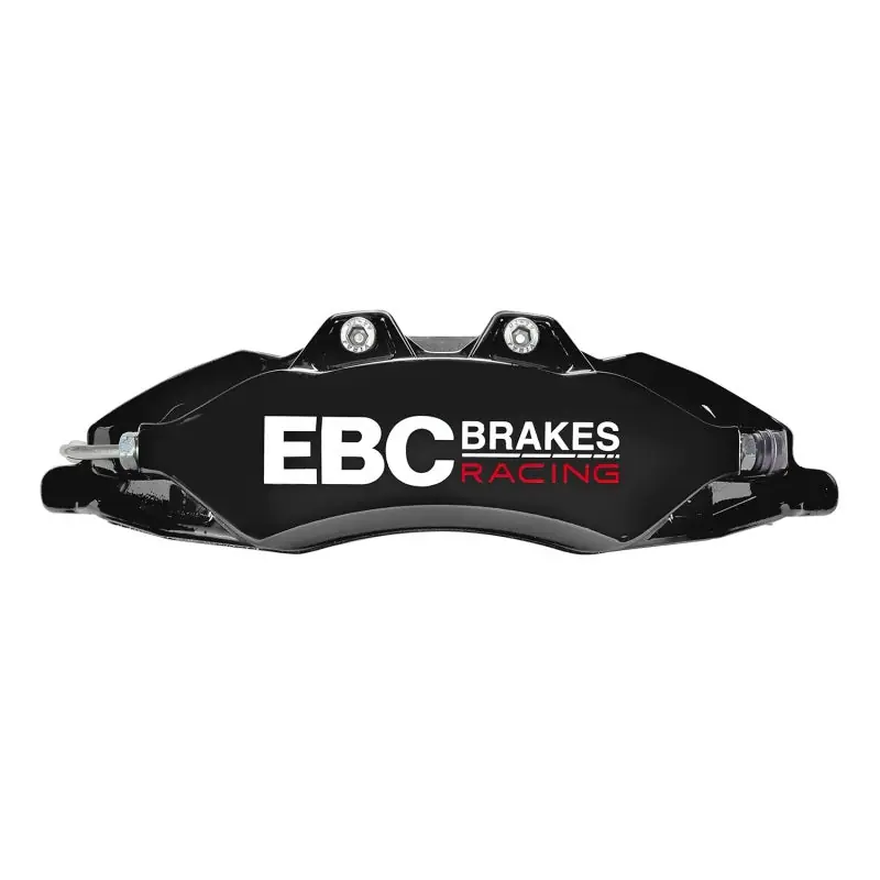 EBC Racing 13-22 Volkswagen Golf GTI MK7/MK8 2.0T Black Apollo-6 Front Left Caliper
