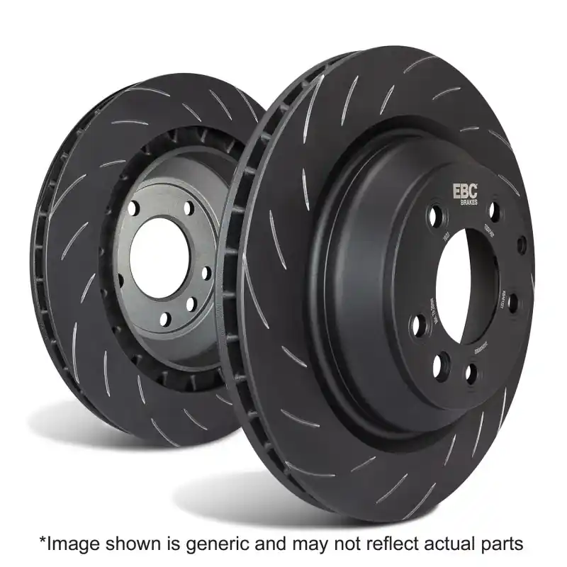 EBC Racing 03-09 Nissan 350Z 3.5L Rear SG Racing 1 Piece Rotors