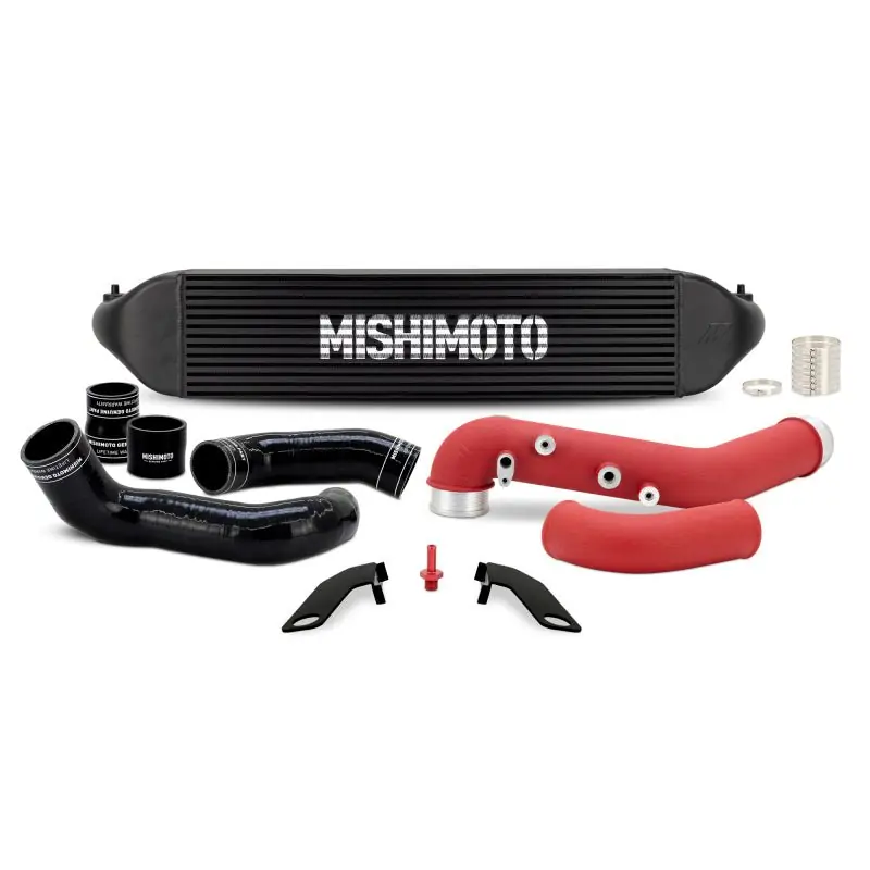 Mishimoto 2023+ Honda Civic Type-R Intercooler Kit w/Pipes - Black Intercooler/Red Pipes