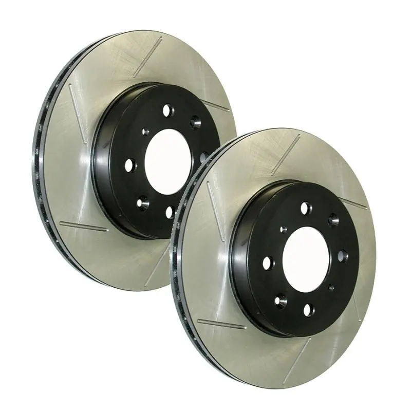 StopTech Power Slot 00-09 Honda S2000 CRYO Front Left Slotted Rotor