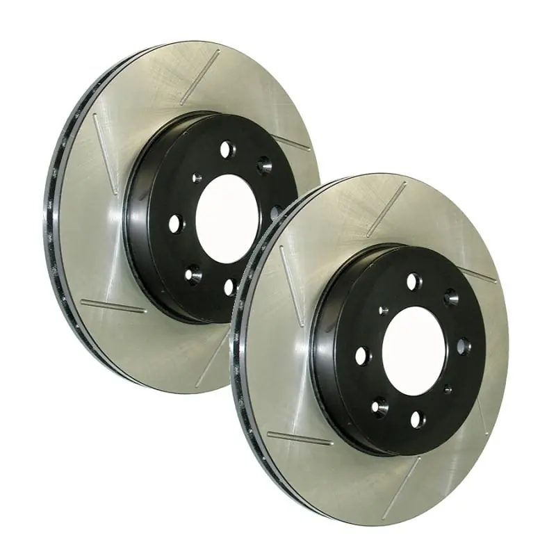 StopTech Power Slot 06-09 Lexus GS Series / 06-10 IS350 Rear Left Slotted Rotor