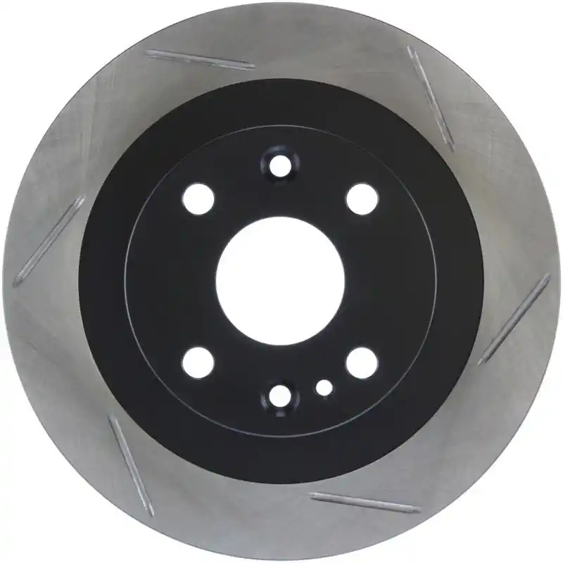 StopTech Power Slot 94-97/99-05 Mazda Miata (01-05 Normal Suspension Only) SportStop Slotted Rear L