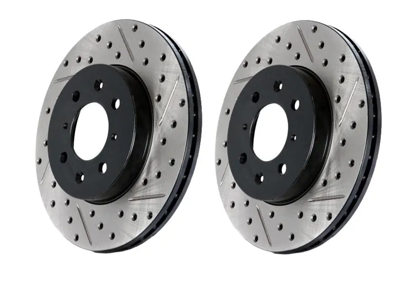 StopTech Power Slot 6/89-96 Nissan 300ZX Slotted & Drilled Right Rear Rotor