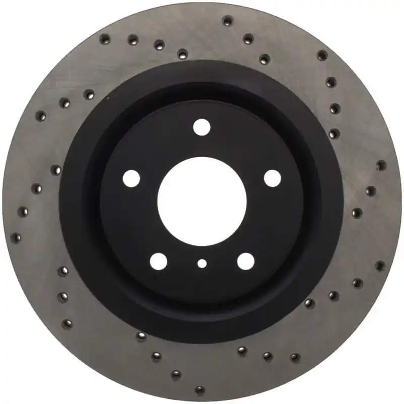 StopTech 08-09 Infiniti EX35 / 05-08 G35 / 09 G37 / 06-09 M35/M45 Drilled Left Front Rotor