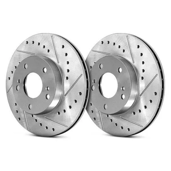 StopTech Select Sport 07-13 BMW 335i Slotted & Drilled Vented Left Rear Brake Rotor
