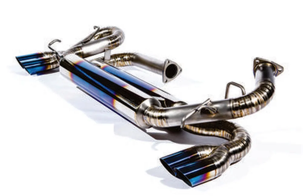 Acura NSX 91-96 TOP SPEED PRO-1 100% Full Titanium Exhaust Quad 76mm Tips