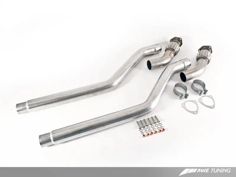 AWE Tuning Audi B8 3.0T Non-Resonated Downpipes for S4 / S5
