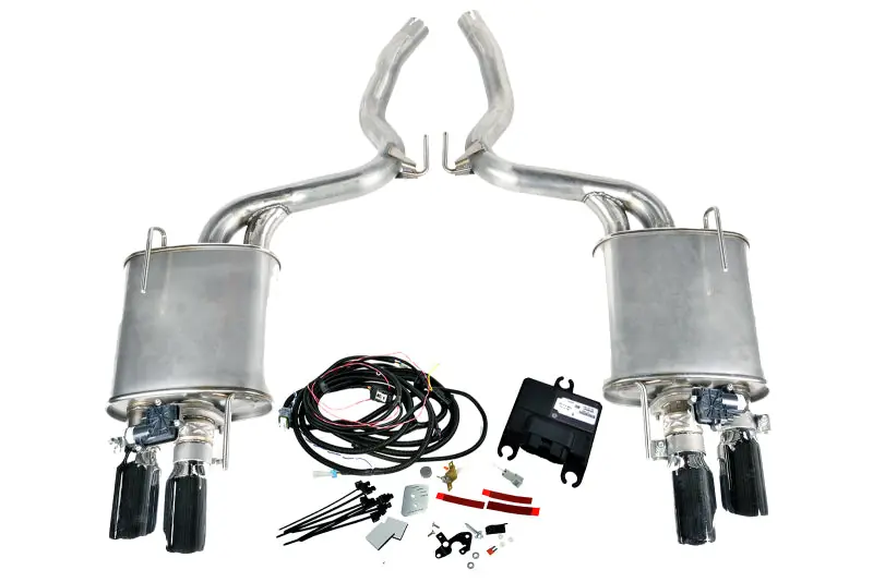 ROUSH 2015-2017 Ford Mustang ACTIVE Exhaust Upgrade Kit (Requires ACTIVE-READY Exhaust Kit)