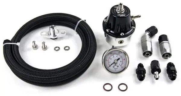 MAP Evo 8/9 AFPR Install Kit with Black Turbosmart Regulator (EVO-AFPR-TS-PL-BLK)