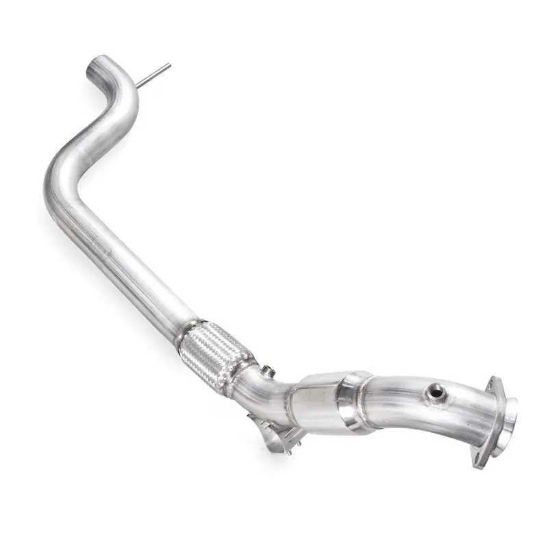 Stainless Works 2015-16 Mustang Downpipe 3in High-Flow Cats Performance Connection