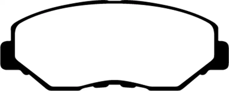 EBC 13-15 Acura ILX 1.5 Hybrid Yellowstuff Front Brake Pads