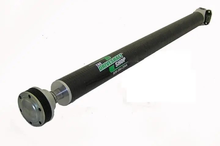 DSS BMW 1995-1999 E36 M3 5-Speed 1-Piece Carbon Fiber Driveshaft (4-Bolt rear flange) BMWSH1-CV-C