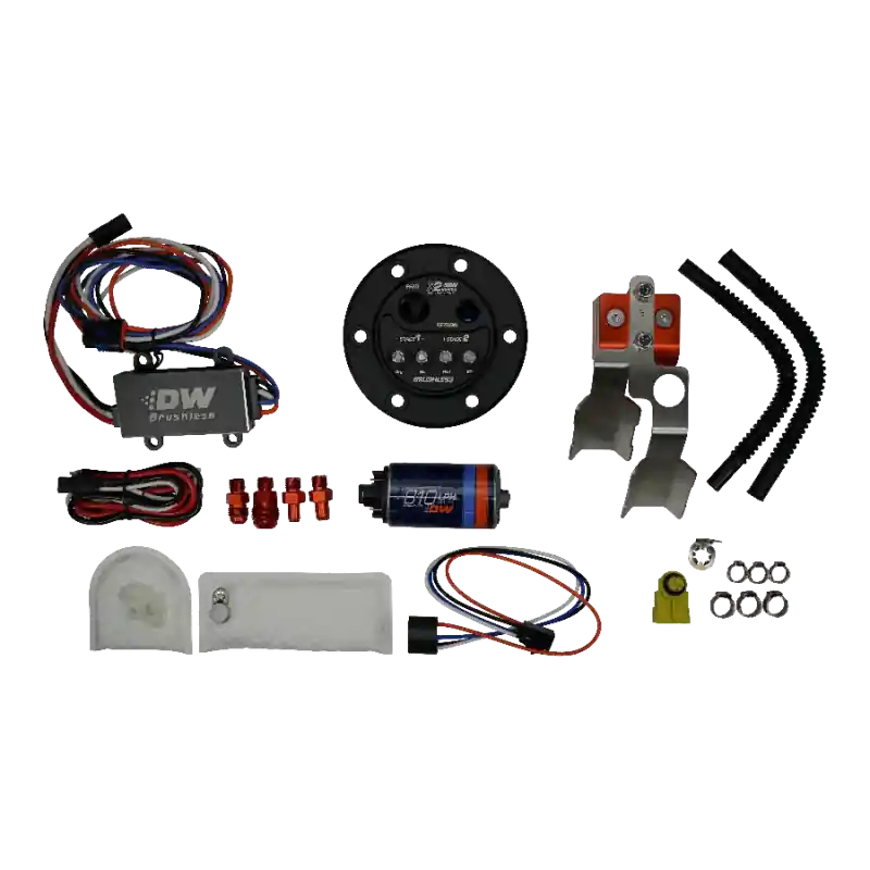 DeatschWerks X2 Pump Hanger w/ 810lph Brushless Fuel pump for 92-00 Honda Civic