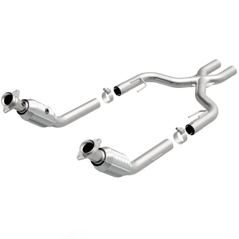 MagnaFlow Direct Fit Catalytic Converter Tru-X Assy 05 Mustang GT