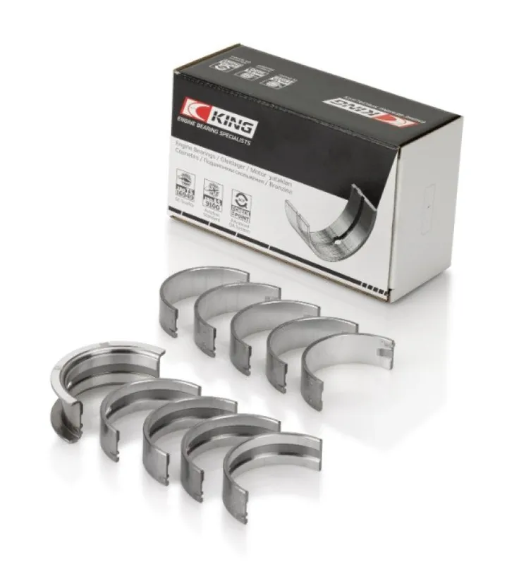 King Engine Bearings GM LS1/2/4/6 (Housing Bore +.010) (Size .010 Oversized) Main Bearing Set