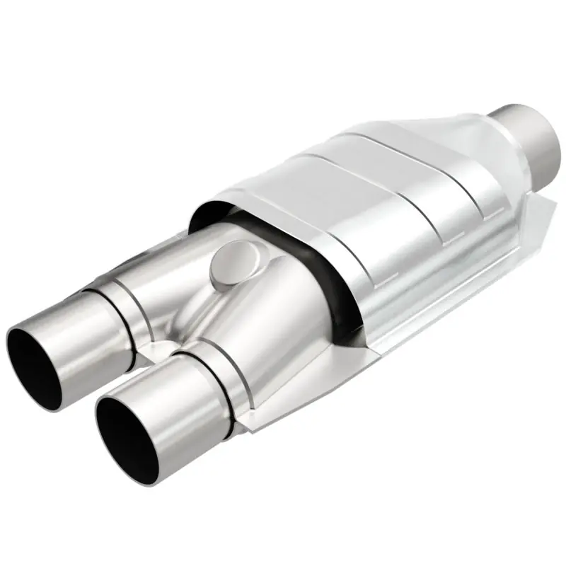 MagnaFlow Universal Catalytic Converter 2.5 inch/2 inch S/D PC2 Front