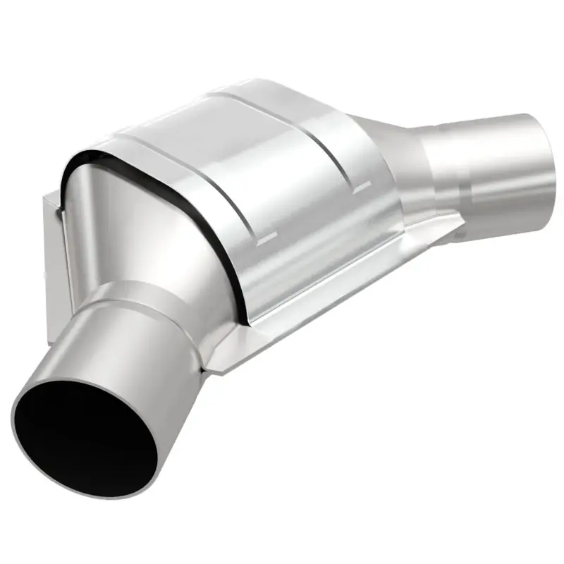 MagnaFlow Universal Catalytic Converter 2.00inch Angled Inlet/Outlet