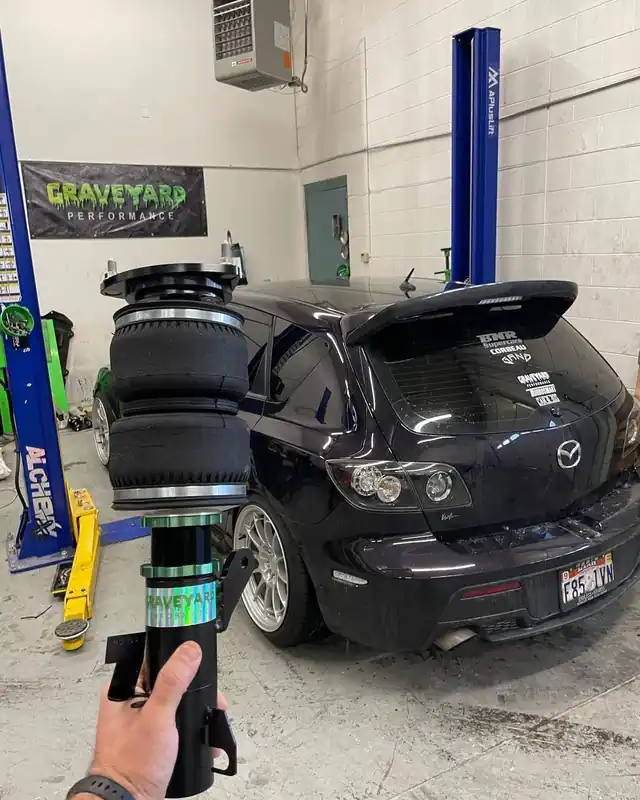 Graveyard Performance Air Suspension for Mazdaspeed 6