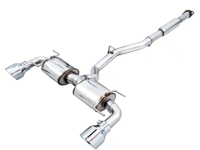 AWE Tuning Subaru BRZ/ Toyota GR86/ Toyota 86 Touring Edition Cat-Back Exhaust- Chrome Silver Tips