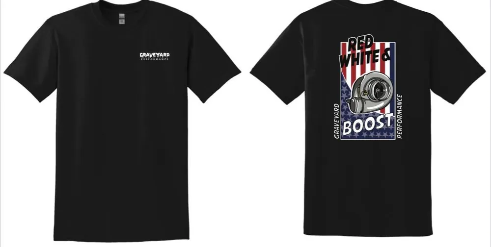 Graveyard Performance Red White & Boost T-Shirt