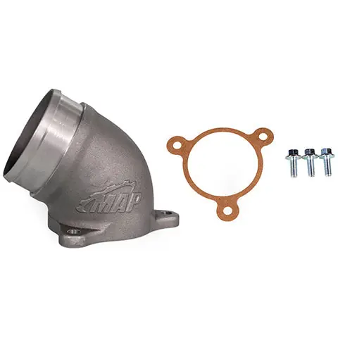MAPerformance Turbo Compressor 3" Inlet Pipe V2 | 2008-2015 Mitsubishi Evo X (EVOX-TIP-REV2)