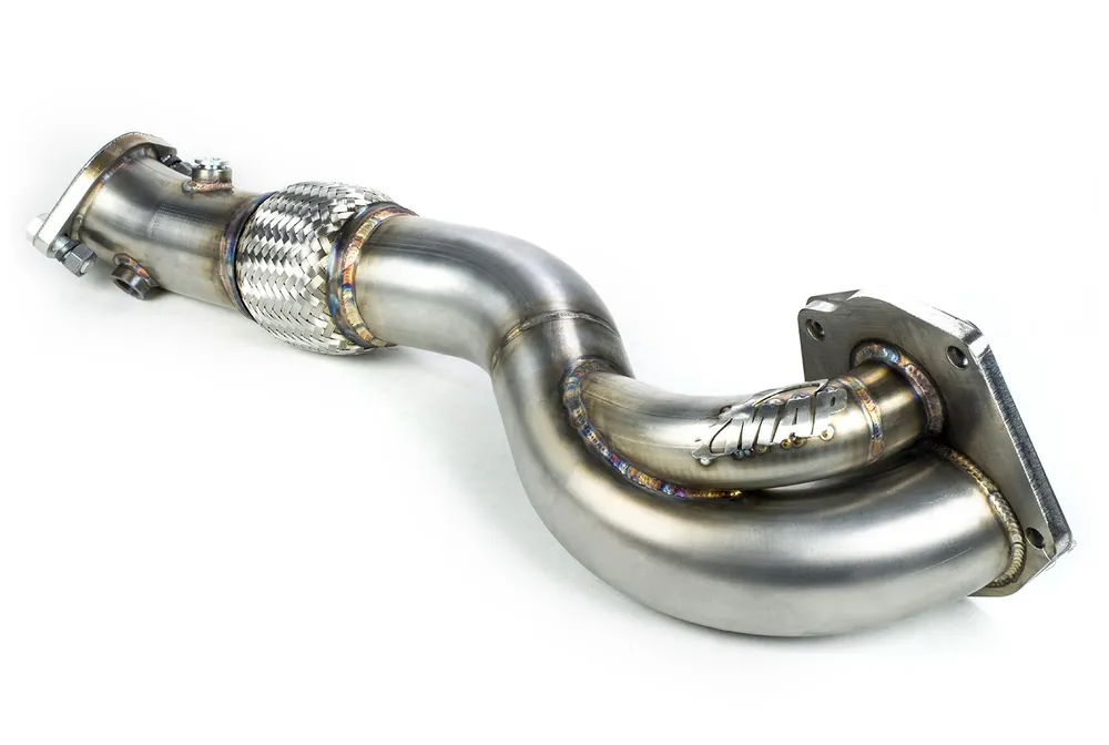 MAP O2 Eliminator Downpipe | 2008-2015 Mitsubishi Evo X (EVOX-O2E)